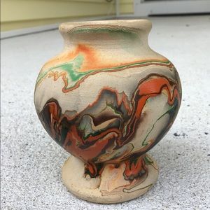 NEMADJI USA Pottery Vase 3.5”~Free Shipping!